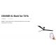 Lustre cu ventilator - Ventilator tavan smart sistem TUYA si telecomanda CRUISER XL negru