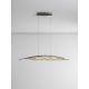 Pendule, Lustre suspendate - Lustra LED suspendata in forma de frunza AMADO