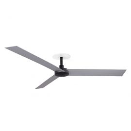 Lustre cu ventilator - Ventilator tavan incastrabil cu telecomanda CRUISER XL negru/aluminiu