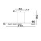 Pendule, Lustre suspendate - Lustra LED suspendata FLOSSIE