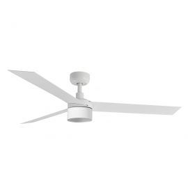 Lustre cu ventilator - Lustra LED cu Ventilator tavan si telecomanda CRUISER TEK L alba 4000K