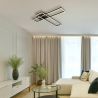 Plafoniera LED design geometric TATJANA 80x22cm