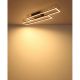 Plafoniere - Plafoniera LED design geometric TATJANA 80x22cm