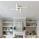 Plafoniere - Plafoniera LED design modern KIRINA 50x50cm