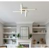 Plafoniera LED design modern KIRINA 50x50cm