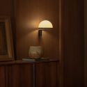 Aplica de perete neagra design minimalist DOME