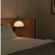 Aplice, corpuri de iluminat pentru pereti - Aplica de perete neagra design minimalist DOME