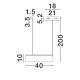 Pendule, Lustre suspendate - Lustra LED design circular OLIVIA maro inchis D-40cm