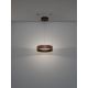 Pendule, Lustre suspendate - Lustra LED design circular OLIVIA maro inchis D-40cm