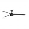 Lustra LED cu Ventilator tavan si telecomanda CRUISER TEK L neagra 4000K