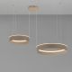 Pendule, Lustre suspendate - Lustra LED design circular OLIVIA bej
