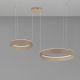 Pendule, Lustre suspendate - Lustra LED design circular OLIVIA bej