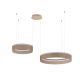 Pendule, Lustre suspendate - Lustra LED design circular OLIVIA bej
