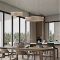 Lustra LED design circular OLIVIA bej