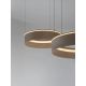 Pendule, Lustre suspendate - Lustra LED design circular OLIVIA bej