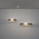 Pendule, Lustre suspendate - Lustra LED design circular OLIVIA nickel