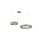 Pendule, Lustre suspendate - Lustra LED design circular OLIVIA nickel