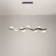 Pendule, Lustre suspendate - Lustra LED suspendata otel gri periat SEVERO