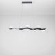 Pendule, Lustre suspendate - Lustra LED suspendata otel gri periat SEVERO