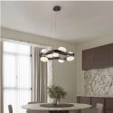 Lustra LED suspendata otel gri periat SEVERO 60cm