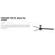 Lustre cu ventilator - Lustra LED cu Ventilator tavan si telecomanda CRUISER TEK XL negru 4000K
