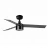 Lustra LED cu Ventilator tavan si telecomanda CRUISER TEK S negru 3000K