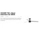 Lustre cu ventilator - Lustra LED cu Ventilator tavan si telecomanda CRUISER TEK L negru/aluminiu 3000K