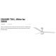 Lustre cu ventilator - Lustra LED cu Ventilator tavan si telecomanda CRUISER TEK L alb 3000K