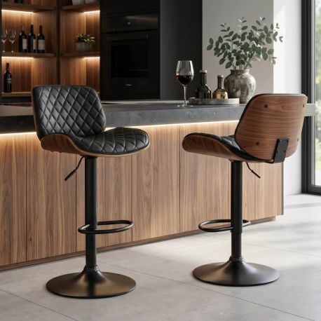 Scaune Bar - Scaun de bar pivotant, inaltime reglabila, CHICAGO
