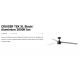 Lustre cu ventilator - Lustra LED cu Ventilator tavan si telecomanda CRUISER TEK XL negru/aluminiu 3000K