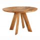 Mese dining - Masa rotunda din lemn masiv de mango ART WOOD 100cm
