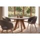 Mese dining - Masa rotunda din lemn masiv de mango ART WOOD 100cm