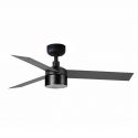 Lustra LED cu Ventilator tavan si telecomanda CRUISER TEK S negru 2700K