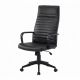 Scaune Birou cu role - Scaun de birou pivotant LAZIO piele sintetica neagra