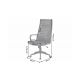 Scaune Birou cu role - Scaun de birou pivotant LAZIO piele sintetica neagra