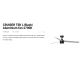 Lustre cu ventilator - Lustra LED cu Ventilator tavan si telecomanda CRUISER TEK L negru/aluminiu 2700K