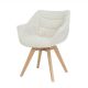 Seturi scaune, HoReCa - Set de 2 scaune pivotante The Dutch Comfort boucle bej