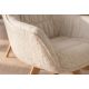 Seturi scaune, HoReCa - Set de 2 scaune pivotante The Dutch Comfort boucle bej