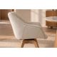 Seturi scaune, HoReCa - Set de 2 scaune pivotante The Dutch Comfort boucle bej