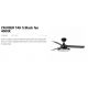 Lustre cu ventilator - Lustra LED cu Ventilator tavan si telecomanda CRUISER TAK S negru 4000K