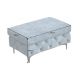 Banchete-Tabureti - Bancheta design Chesterfield, Catifea, Petrol, MODERN BAROCK