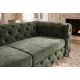 Canapele - Canapea design Chesterfield, Catifea verde inchis, MODERN BAROCK