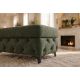 Banchete-Tabureti - Bancheta design Chesterfield, Catifea verde inchis, MODERN BAROCK