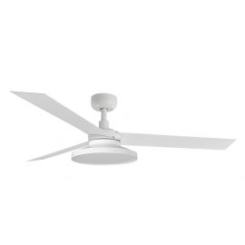 Lustre cu ventilator - Lustra LED cu Ventilator tavan si telecomanda CRUISER TAK L alb 4000K