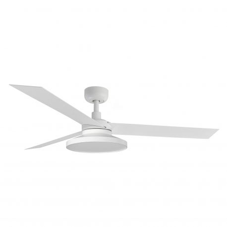 Lustre cu ventilator - Lustra LED cu Ventilator tavan si telecomanda CRUISER TAK L alb 4000K