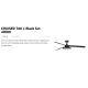 Lustre cu ventilator - Lustra LED cu Ventilator tavan si telecomanda CRUISER TAK L negru 4000K