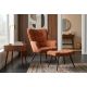 Fotolii - Fotoliu design nordic SCANDINAVIA maro rustic