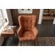 Fotolii - Fotoliu design nordic SCANDINAVIA maro rustic
