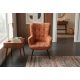 Fotolii - Fotoliu design nordic SCANDINAVIA maro rustic