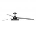 Lustra LED cu Ventilator tavan si telecomanda CRUISER TAK XL negru/aluminiu 4000K